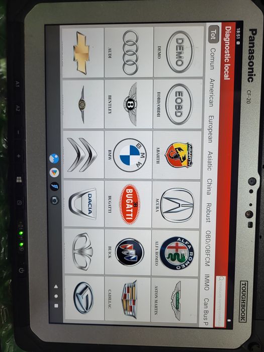 Diagnoza multimarca Launch cu licență  activa.