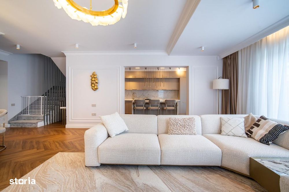 Vilă premium complet mobilată lângă școli internaționale cu 8 camere