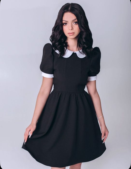 Классическое школьное платье