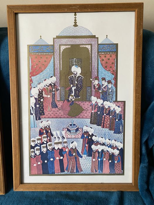 Litografii vechi imperiul otoman? Gravuri?