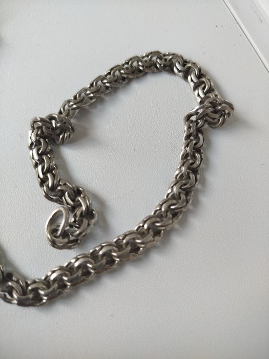 Продам серебряную цепь " Bismarck"