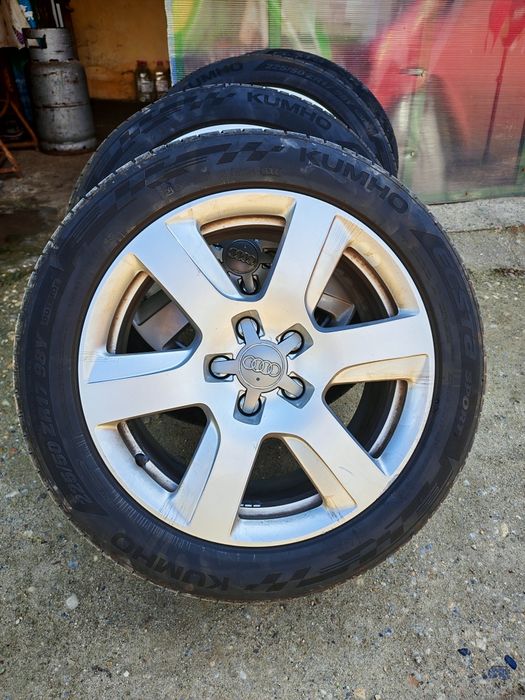 Jante audi+anvelope  225/50/17kumho