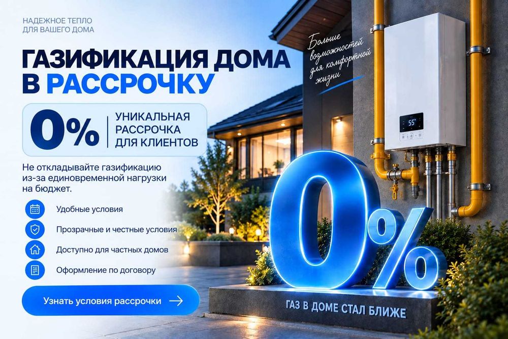 Газификация частных домов