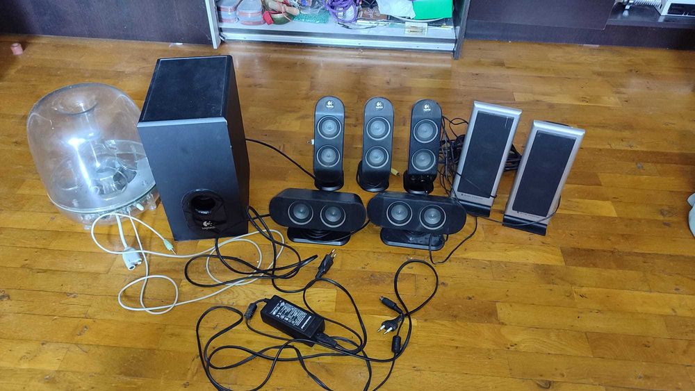 Boxe Logitech X 530 si Harman Kardon si altele