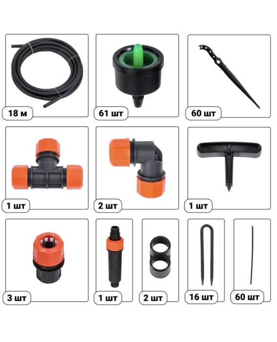 Капельный полив от водопровода