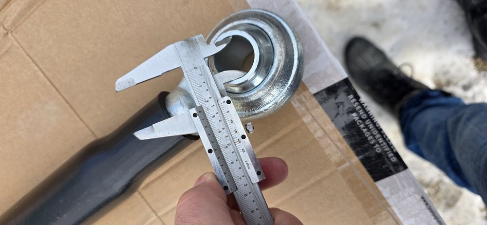 Tirant central tractor utilaje agricole nuca mică nucă mare 20 mm resp