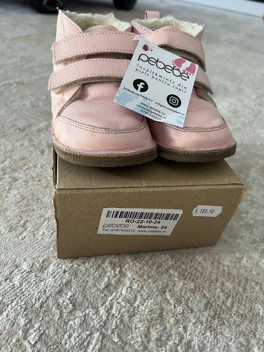 Ghetute toamna  din piele de vitel cu talpta foarte flexibila