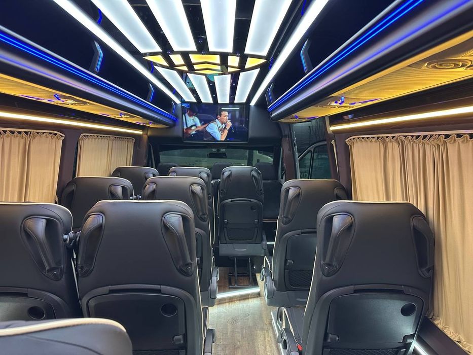 Mikroavtobus , Mercedes, Sprinter 18 kishilik, transfer xizmati,  н