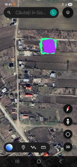 Teren intravilan Vanatori - 869mp - 1300 metri de sensul spre Letcani