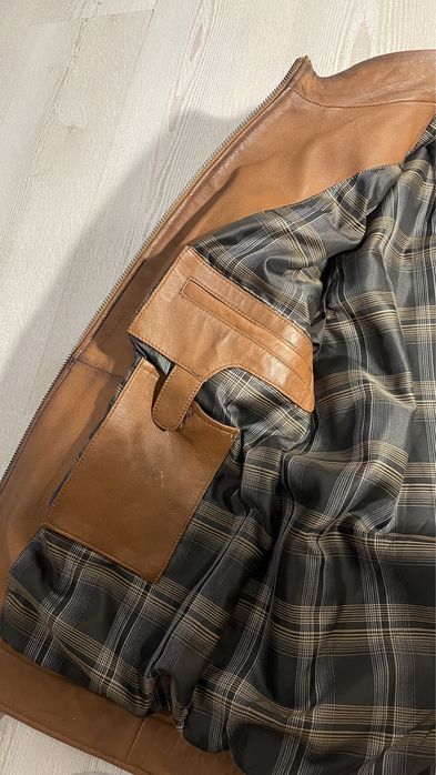 Мъжко яке от ЕСТЕСТВЕНА Кожа / Кафяв цвят