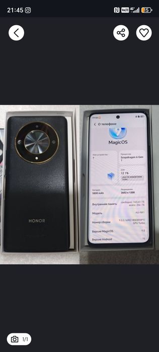 Honor x9b 8/256 obmen bor s22 yoki s23 ultraga doplata bor