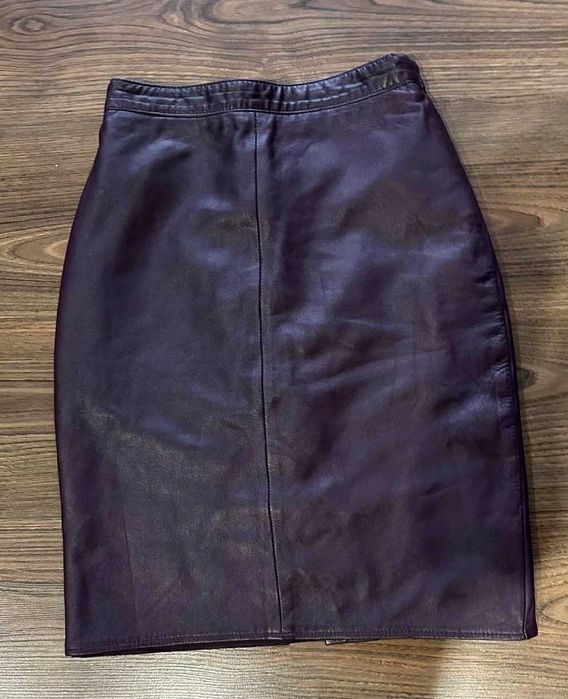 Дамски поли-панталон;поли-дънкови, кожени