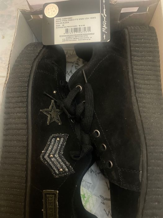 Дамски кецове MAUI черни 38 номер