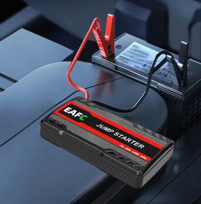 Starter Auto Pornire auto moto cu Power Bank și lanterna LED