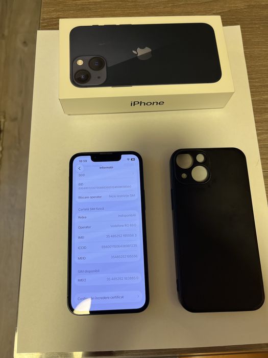 Iphone 13 mini 128 GB negru