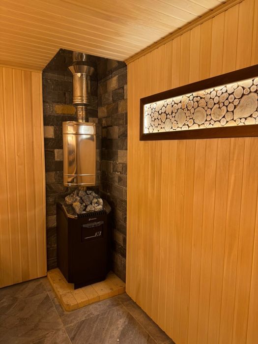 Установка печей для бани