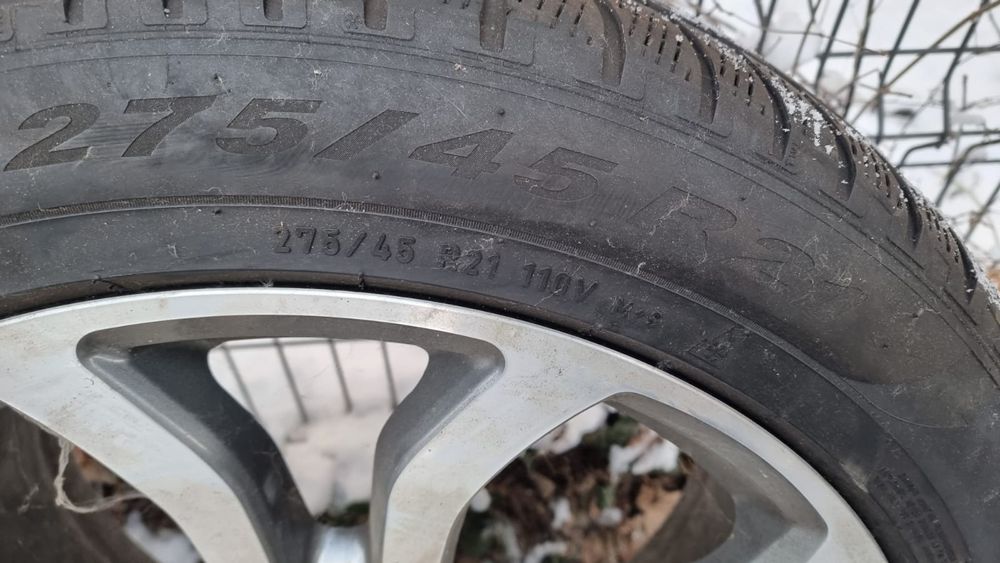 Roti - Jante originale Mercedes benz + anvelope iarna