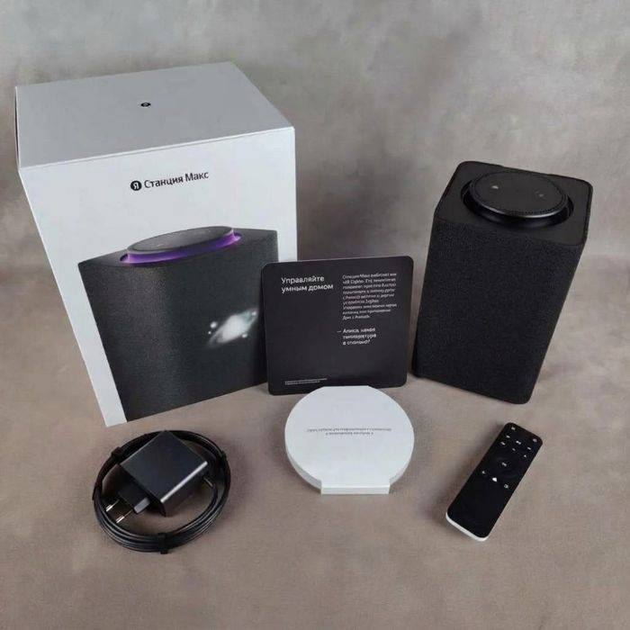 Колонка Яндекс Станция Макс с Алисой и Zigbee