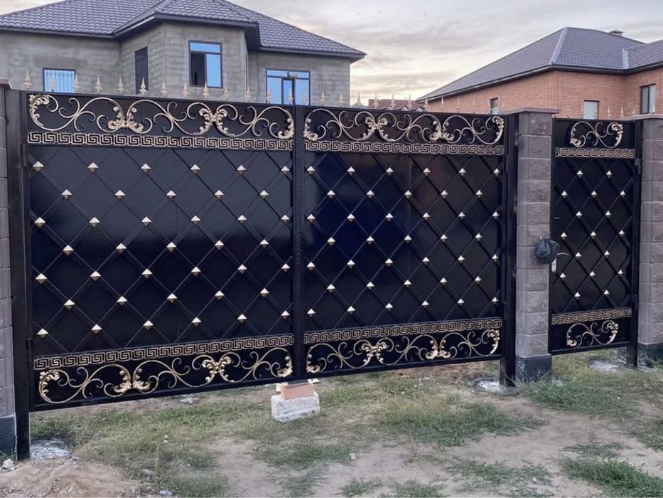 Ворота Қақпа Навес Решотка