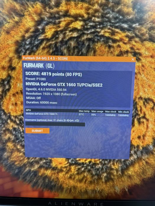 Asus Tuf Gtx1660ti 6gb