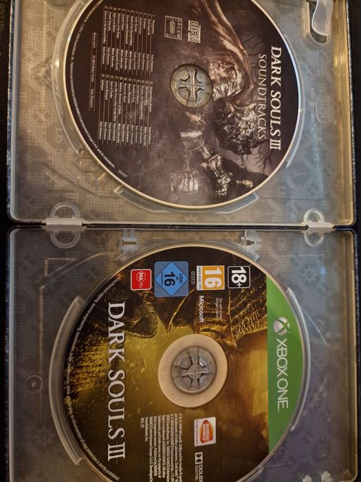 Dark souls 3 steel book + soundtrack xbox One / series X