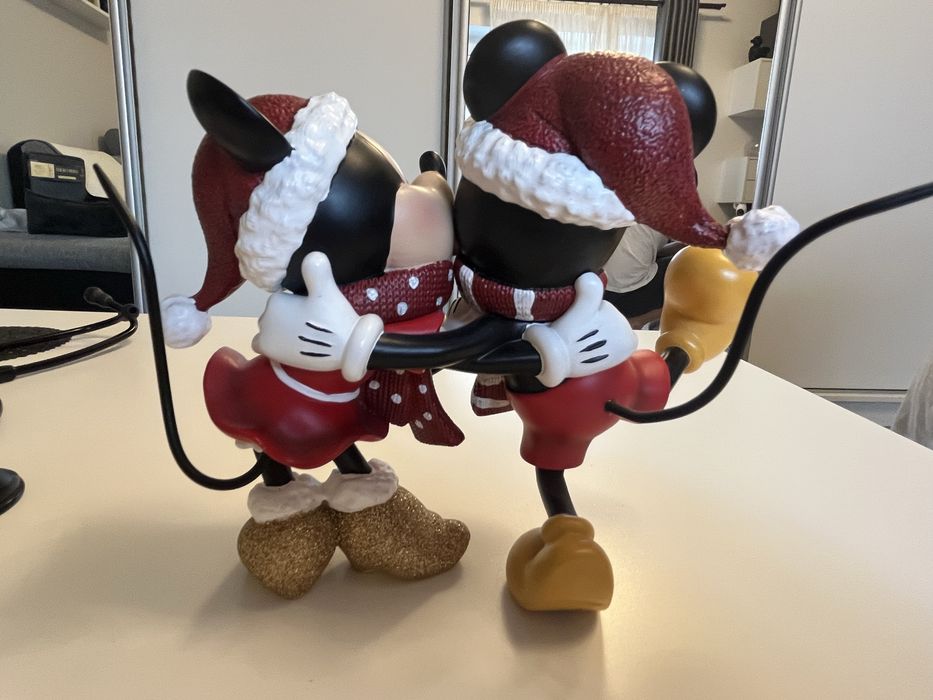Figurina decorativa Disney Mickey & Minnie - inaltime 16 cm