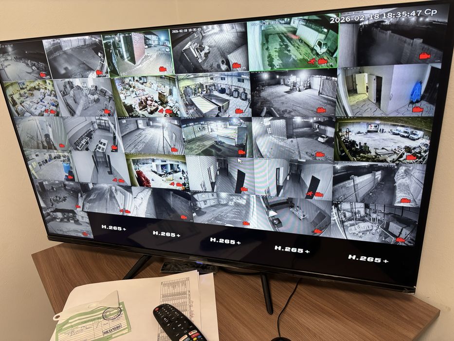 Установка камеры видеонаблюдение !