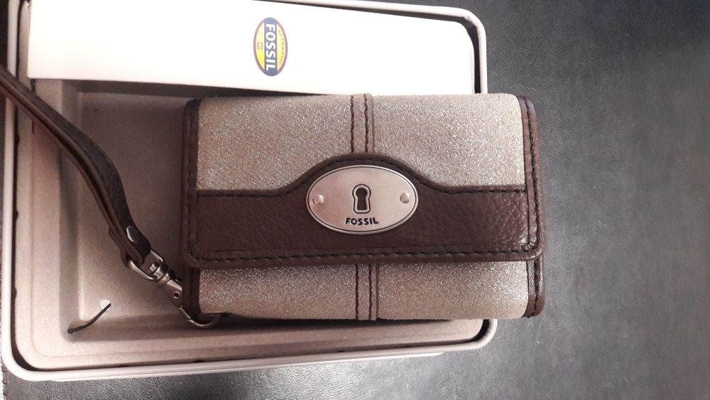 Fossil port card / portofel piele