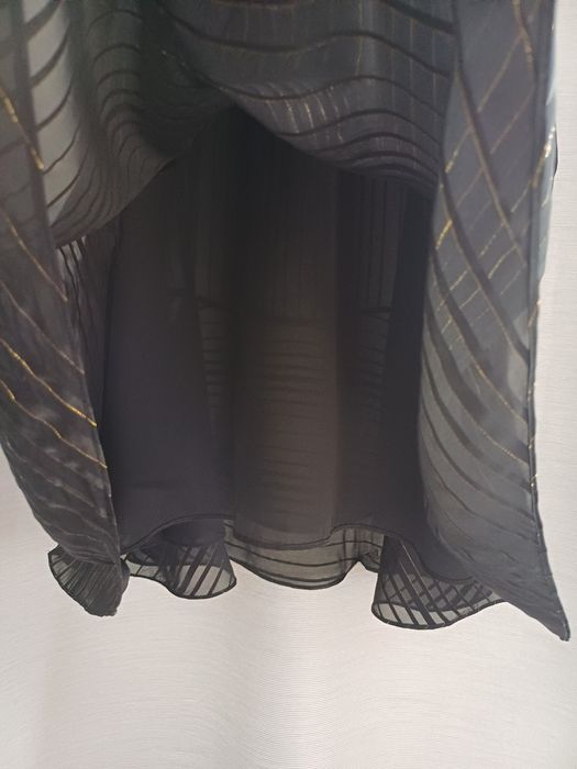 Massimo Dutti елегантна черна рокля, размер 40