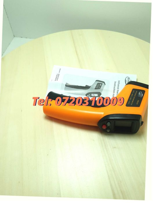 Instrument Masurare Temperatura Gm320 Senzor Infrarosu Cu Afisaj Digital Laser -50 / +350 Grade Conform Specificatiilor Mentionate In Titlu