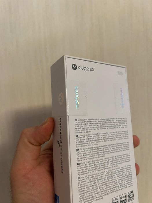 Motorola Edge 60, Dual SIM, 512GB, 8GB RAM, Sigilat