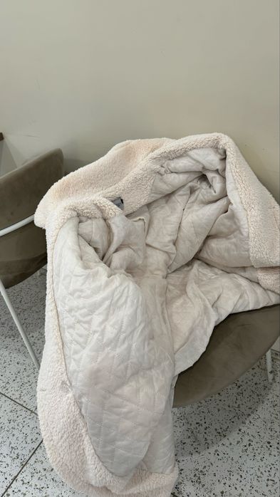 Шубка тедди длинная