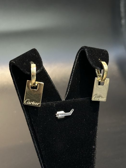 Золото 585  Серьги