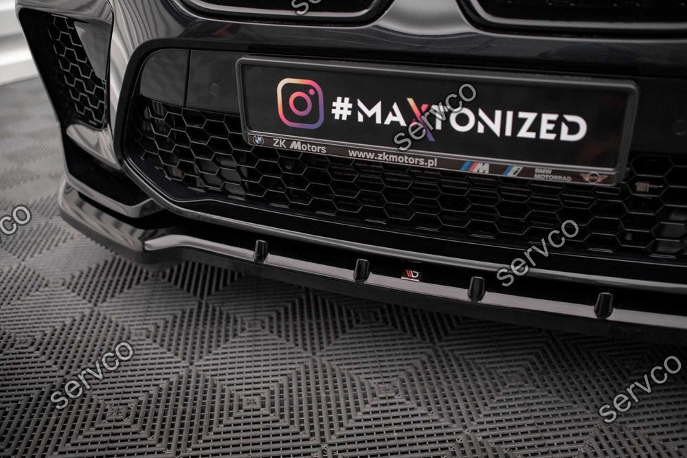 Prelungire splitter bara fata Bmw X6 M F96 2020- v1 - Maxton Design