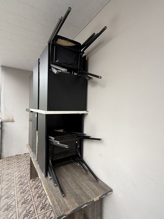 Parta stul 6 komplekt va 1 ta uzun stol