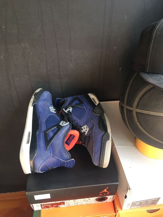 Jordan 4 loyal blue marimea 40