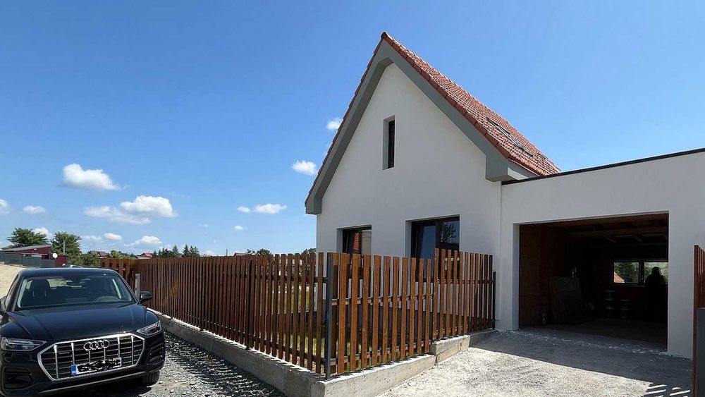 Casă nouă 222 mp – proiect premium, Sălicea, ideală pt personalizare
