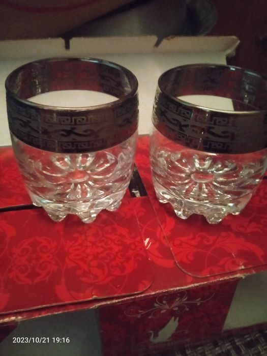 Продам стаканы хрусталь