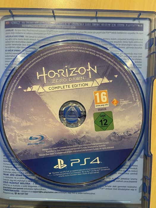 Игра За PS4 Horizon Zero Dawn