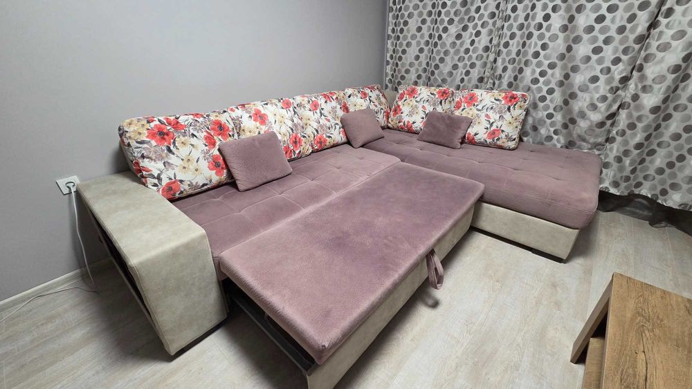 Ъглов диван спалня