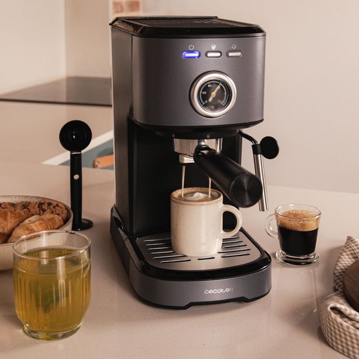 Cecotec Power Espresso 20 Pecan Steel Еспресо Машина 20 Bar