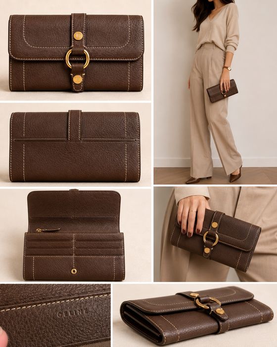 Celine оригинално винтидж портмоне