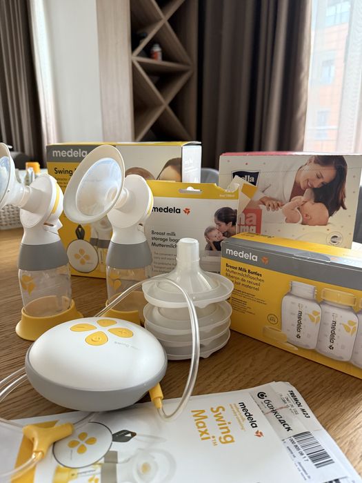 Електрическа помпа Medela Swing Maxi двойна с аксесоари
