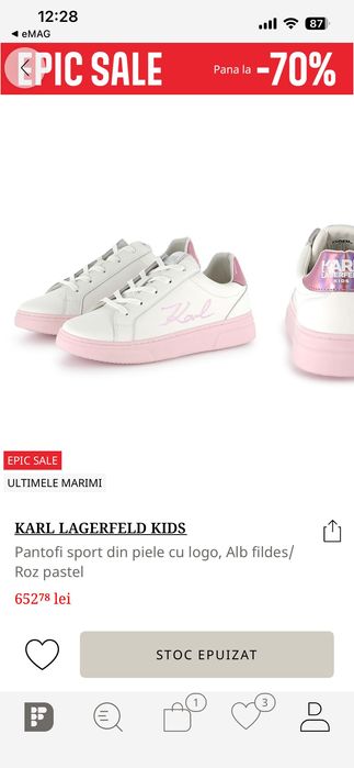 Adidași Karl lagerfiled Kids