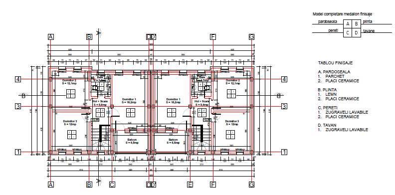 Tărtășești Centru | 3.161 mp | Proiect pentru 4 apartamente cu cca. 400 mp teren/unitate | Utilități
