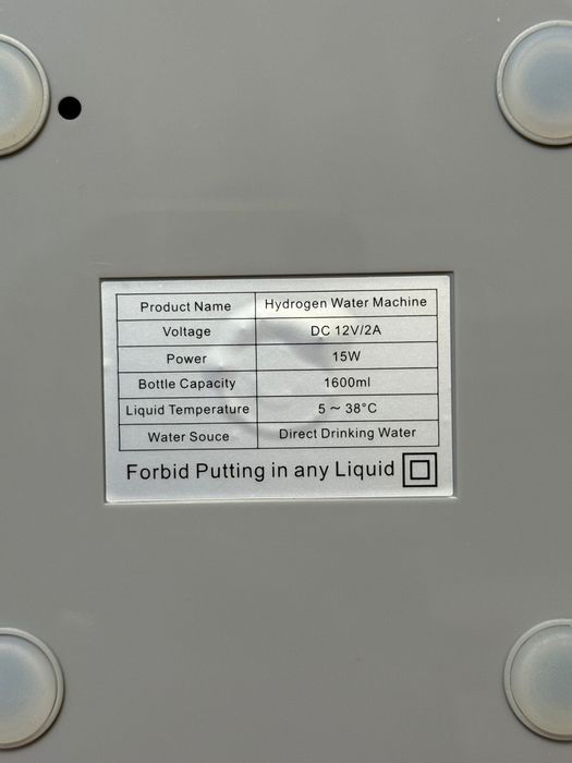 Generator de apă cu hidrogen