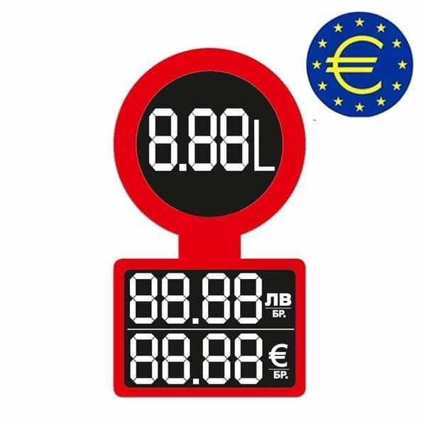 ПРОМОЦИЯ Картонени етикети за цени в ЛЕВА и ЕВРО