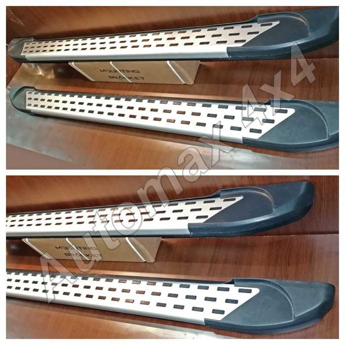 Praguri auto, trepte laterale din aluminiu