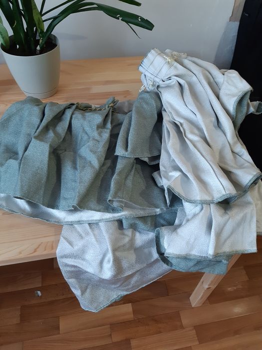 продам зеленый ламбрекен