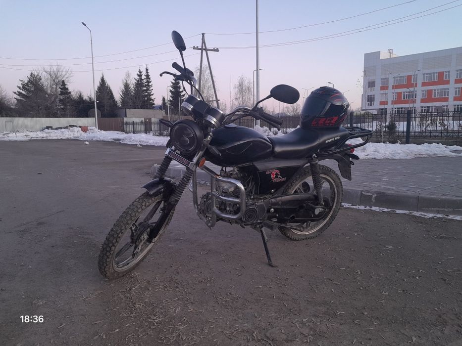 Мотоцикл альфа..